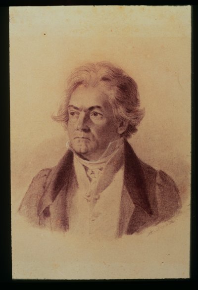 Ludwig van Beethoven (1770-1827), 1824 by Johann Stephan Decker